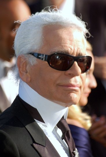 Georges Biard, Karl Lagerfeld Cannes, CC BY-SA 3.0 

